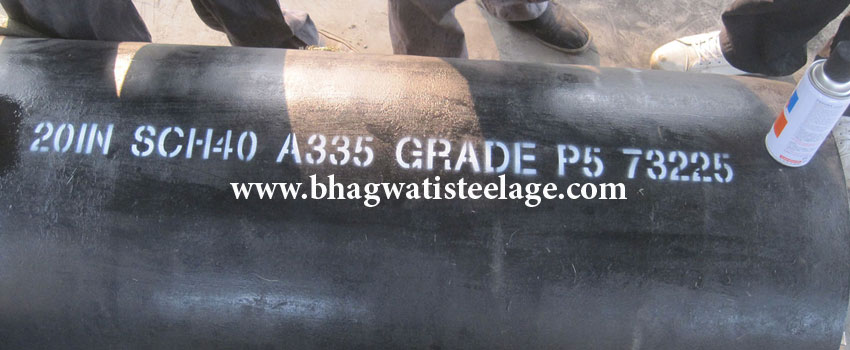 ASTM A335 P5 Pipe Suppliers, ASME SA335 P5 Alloy Steel Pipe Manufacturers in india